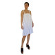 Κοντό Φόρεμα Βαμβακερό ρεγιόν με τιράντες 